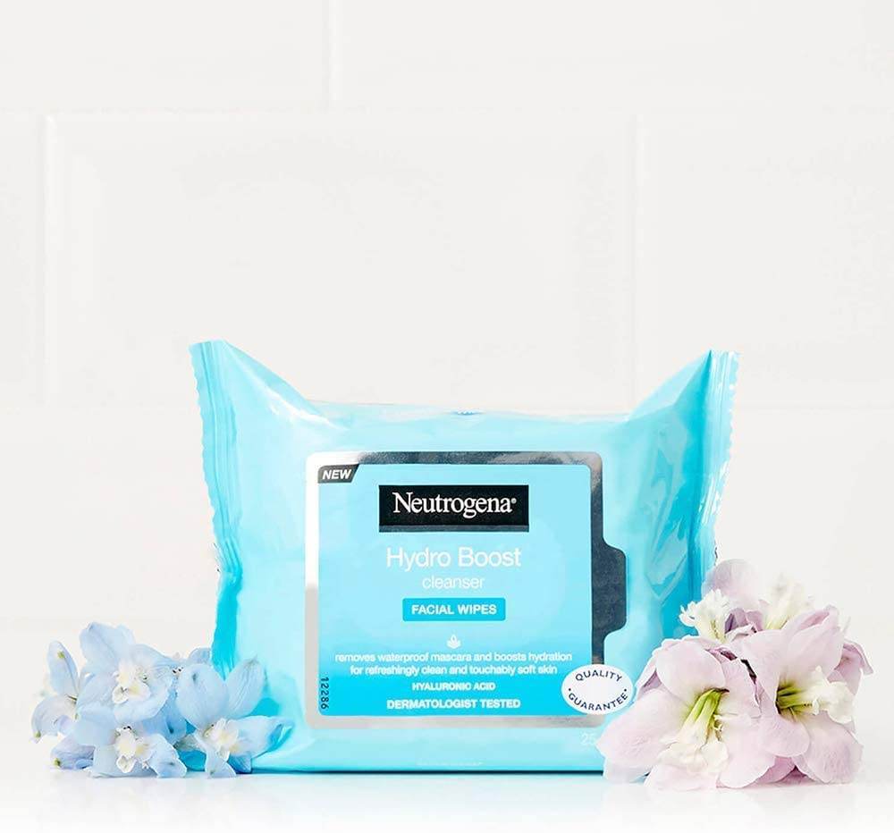 Neutrogena HydroBoost Facial Cleansing & Makeup Remover Wipes with Hyaluronic Acid, (25 count.) Beauty HydroBoost-Facial-Cleansing-Makeup-Remover-Wipes-with-Hyaluronic-Acid-25-count-EXprimi-Skincare-Kenya-7633 shop at Exprimi Beauty Kenya. Home of Skin care, Body care, Make-up, Fragrance & Beauty.