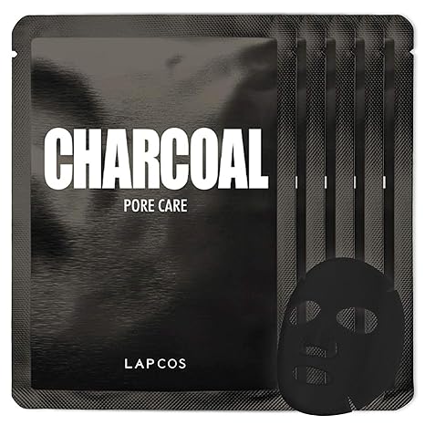 LAPCOS LAPCOS Charcoal Sheet Mask, Daily Face Mask with Salicylic Acid and Tea Tree Oil to Detoxify and Tighten Skin Beauty LAPCOS_Charcoal_Sheet_Mask_Daily_Face_Mask_with_Salicylic_Acid_and_Tea_Tree_Oil_to_Detoxify_and_Tighten_Skin_Beauty_-_Exprimi_Beauty_Kenya shop at Exprimi Beauty Kenya. Home of Skin care, Body care, Make-up, Fragrance & Beauty.