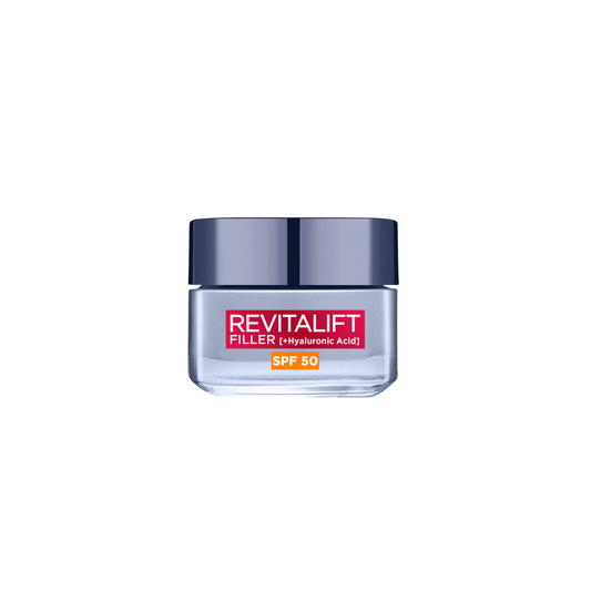 EXprimi Beauty Kenya L'Oréal Paris Revitalift Filler SPF 50 Day Cream L_Oreal_Paris_SPF50_Cream_Revitalift_Filler_Deep_Replumping_Anti-Ageing_UV_Protection_Moisturising_Intensely_Hydrates_and_Smooth_Wrinkles_with_Macro_Micro_and_Micro-Epidermic_Hyaluron shop at Exprimi Beauty Kenya. Home of Skin care, Body care, Make-up, Fragrance & Beauty.