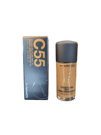 MAC STUDIO FIX FLUID SPF 15 MATTE FOUNDATION C55 30ml Foundation MAC-MACSTUDIOFIXFLUIDSPF15MATTEFOUNDATIONC5530ml-null-Foundation-EXprimiSkincareKenya-7736025557031 shop at Exprimi Beauty Kenya. Home of Skin care, Body care, Make-up, Fragrance & Beauty.
