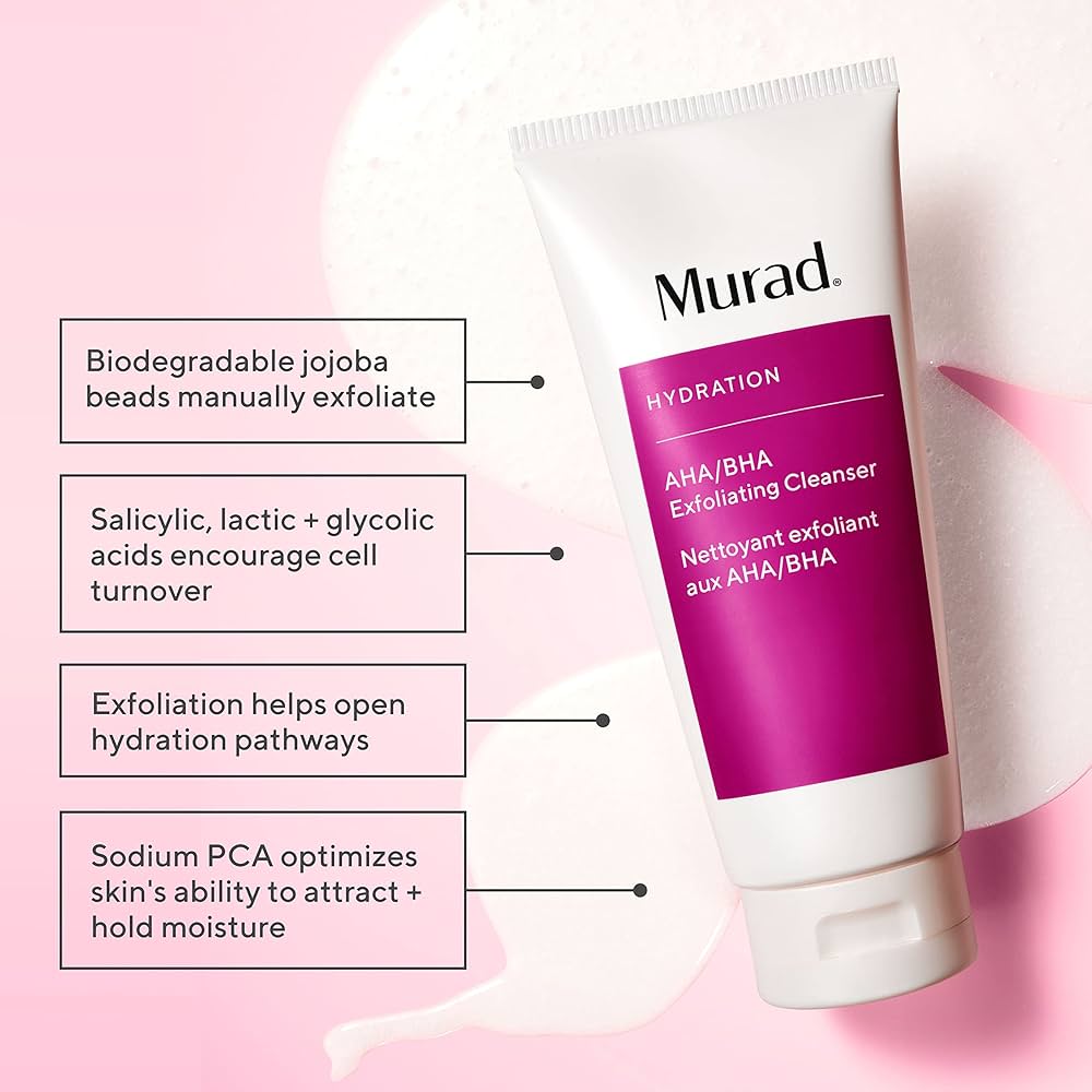 Murad AHA/BHA Exfoliating Cleanser Facial Cleanser shop at Exprimi Beauty Kenya. Home of Skin care, Body care, Make-up, Fragrance & Beauty.