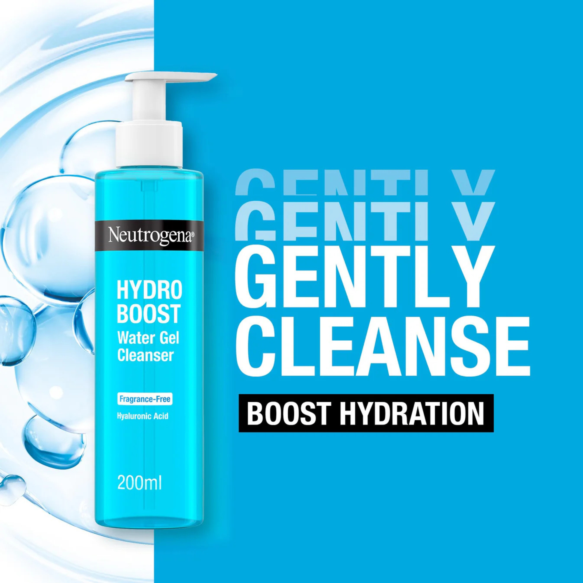 Neutrogena Neutrogena Hydro Boost Water Gel Cleanser with Hyaluronic Acid Cleansers & Toners NeutrogenaHydroBoostWaterGelCleanser200mlwithHyaluronicAcidNewEXprimiBeautyKenya_4 shop at Exprimi Beauty Kenya. Home of Skin care, Body care, Make-up, Fragrance & Beauty.