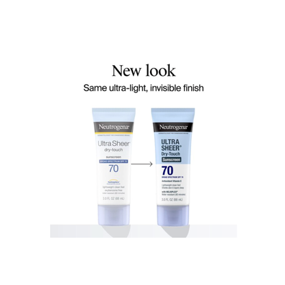 Neutrogena Neutrogena Ultra Sheer Dry-Touch Sunscreen Lotion SPF 70, Broad Spectrum Body Sunscreens Neutrogena_Ultra_Sheer_Dry-Touch_Sunscreen_3_OZ_SPF_70_EXprimi_Beauty_Kenya_1 shop at Exprimi Beauty Kenya. Home of Skin care, Body care, Make-up, Fragrance & Beauty.