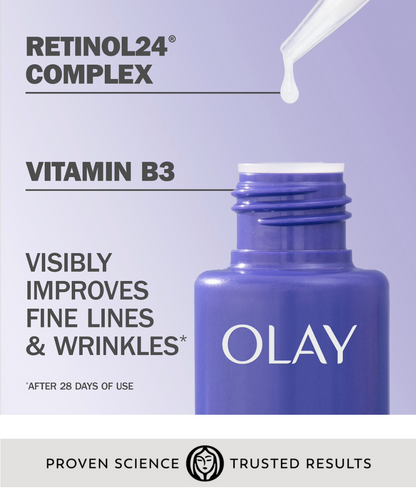 Olay Retinol 24 MAX 2x Peptides Night Smoothing Serum, Fragrance Free Serums Olay_Retinol_24_Night_Smoothing_Serum_Fragrance_Free_EXprimi_Beauty_Kenya._Shop shop at Exprimi Beauty Kenya. Home of Skin care, Body care, Make-up, Fragrance & Beauty.