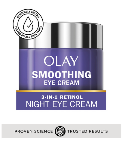 Olay Olay Retinol 24 Smoothing Night Eye Cream for Hydration and Dark Circle Reduction (15ml) Retinol 24 Eye Cream Olay Eye Care Olay_Smoothing_Eyes_Retinol24_Eye_Cream_Wake_up_every_morning_to_younger-looking_radiant_eyes_EXprimi_Beauty Retinol 24 Eye Cream shop at Exprimi Beauty Kenya. Home of Skin care, Body care, Make-up, Fragrance & Beauty.