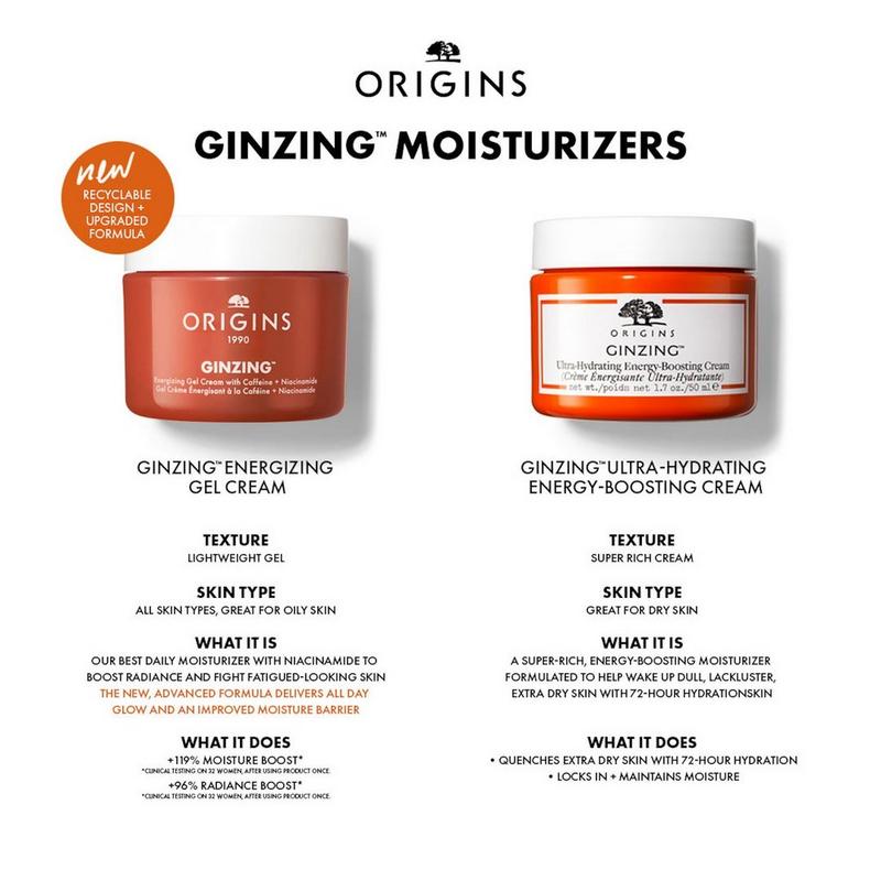 Origins™ Ginzing Energizing Gel Cream with Caffeine + Niacinamide 1.7 oz Moisturizers Origins-OriginsGinzingEnergizingGelCreamwithCaffeineNiacinamide1.7oz--Moisturizers-EXprimiSkincareKenya-9 shop at Exprimi Beauty Kenya. Home of Skin care, Body care, Make-up, Fragrance & Beauty.