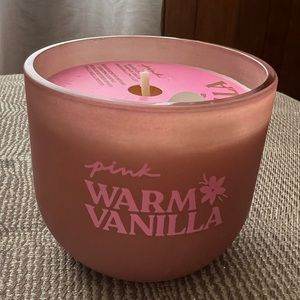 PINK Victoria's Secret Warm Vanilla Candle Victoria's Secret Pink Candle shop at Exprimi Beauty Kenya. Home of Skin care, Body care, Make-up, Fragrance & Beauty.