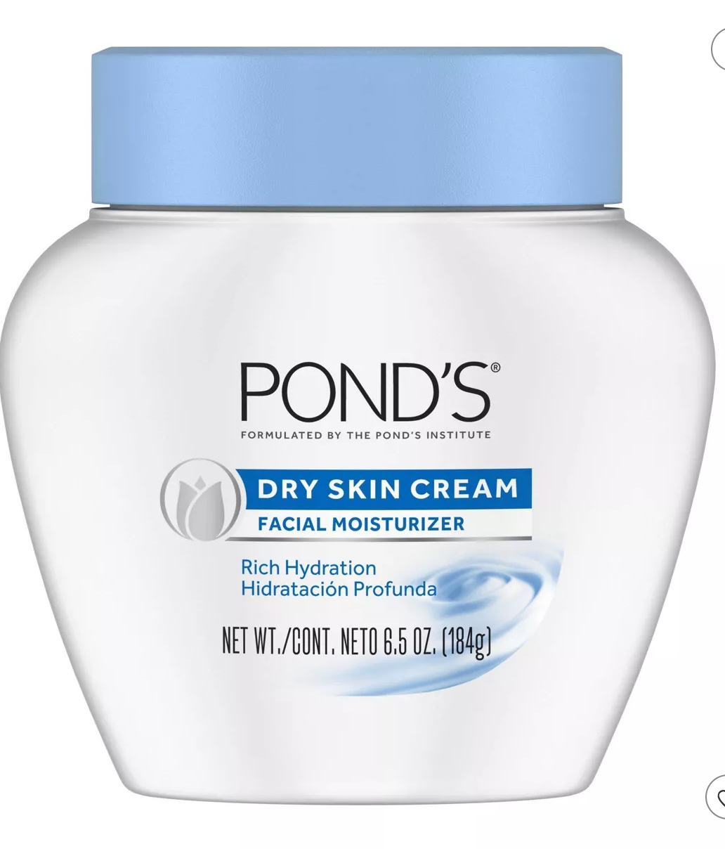 Exprimi Beauty Kenya Pond's Dry Skin Cream&nbsp; Facial Moisturizer🧴💧

For Dry &amp; Sensitive Skin 🌸

6.5oz Jar of Pond's Dry Skin Cream is a rich, hydrating face moisturizer that deeply nourishes your skin, leaving it feeling soft, smooth, and radiant. Dermatologist-tested and suitable for both dry and sensitive skin, this classic moisturizer works wonders in locking in moisture and prepping your skin for makeup application.

✨ Key Benefits:

✔ Deep Hydration – Moisturizes deeply and preps skin for mak