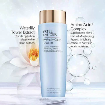 Estée Lauder Perfectly Clean Infusion Balancing Essence Treatment Lotion 13.5 oz 400ml Body Lotion Perfectly-Clean-Infusion-Balancing-Essence-Treatment-Lotion-13-5-oz-400ml-EXprimi-Skincare-Kenya-2082 shop at Exprimi Beauty Kenya. Home of Skin care, Body care, Make-up, Fragrance & Beauty.