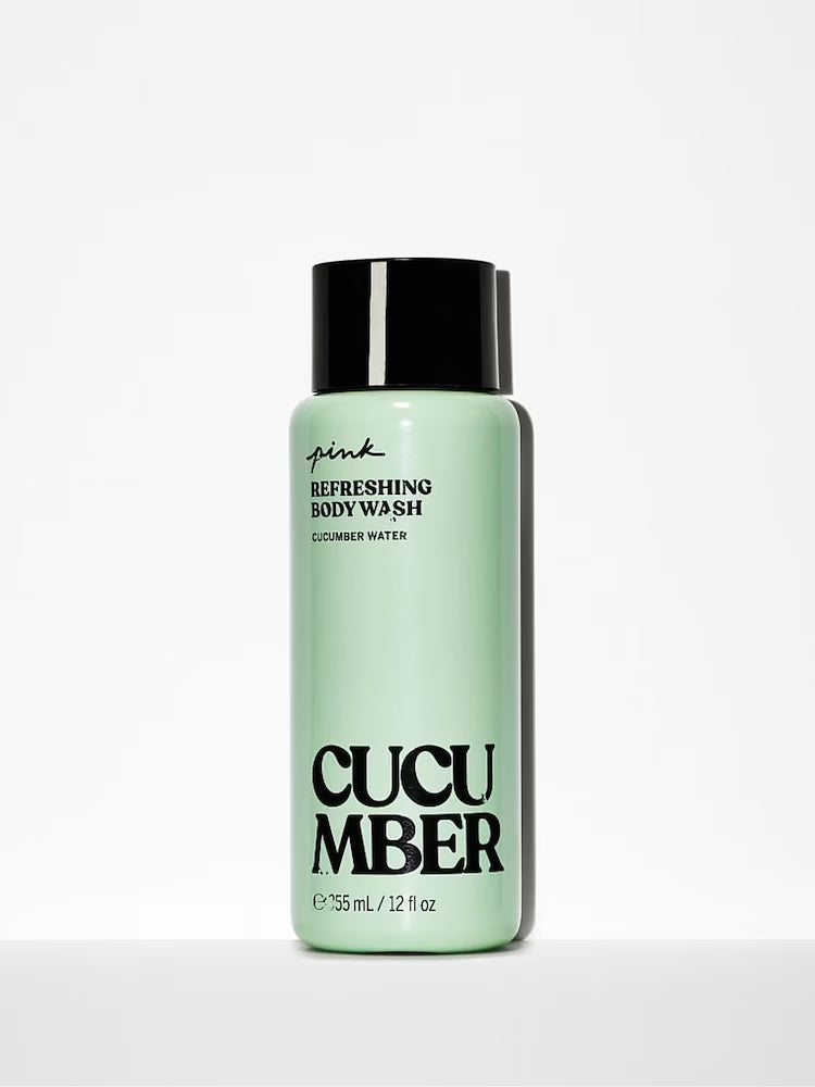 EXprimi Kenya Cucumber Body Wash 355ml Pink_Refreshing_Body_Wash_Exprimi_Skincare_Kenya shop at Exprimi Beauty Kenya. Home of Skin care, Body care, Make-up, Fragrance & Beauty.