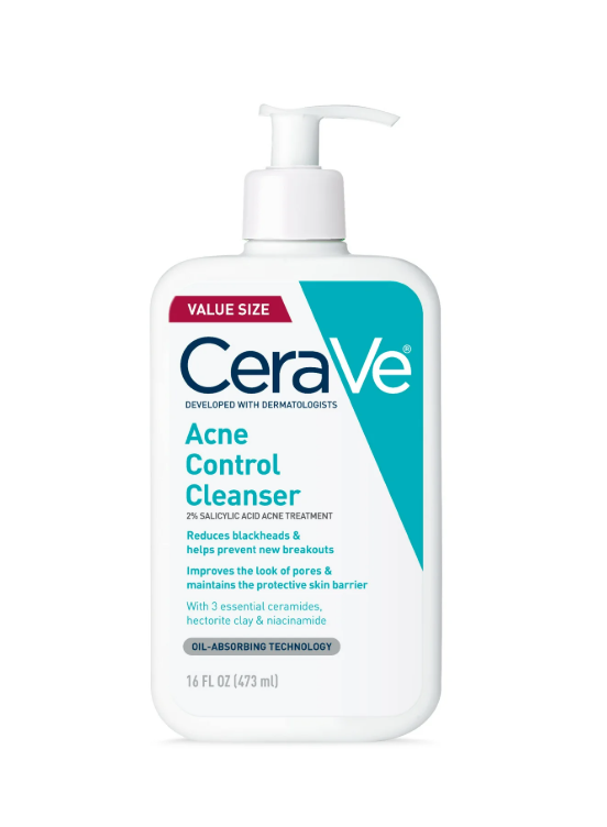 Acne Control Cleanser - 2%salicylic acid acne treatment