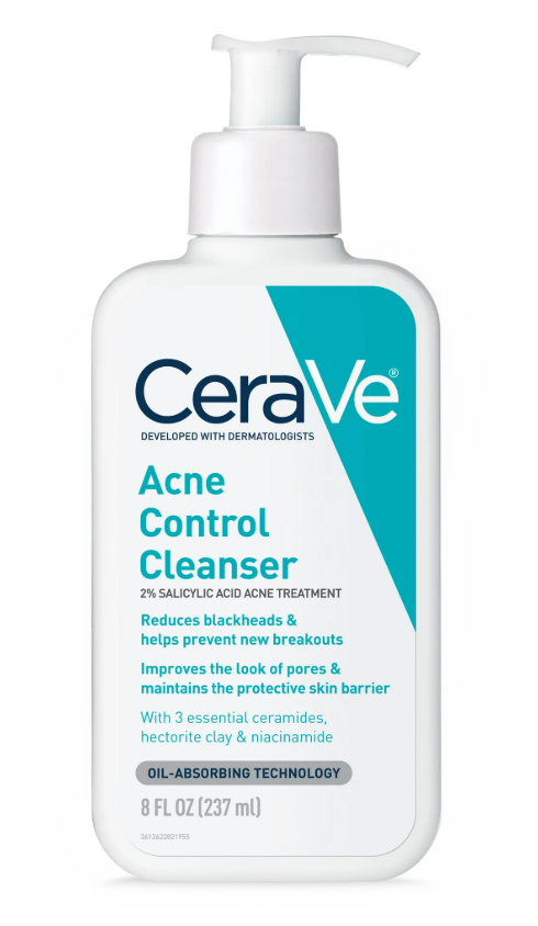 Acne Control Cleanser - 2%salicylic acid acne treatment