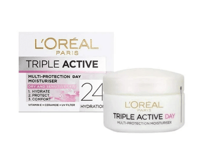 L'Oréal Paris L'Oréal Paris Triple Active Multi-Protection Moisturiser Day 50ml Moisturiser Screen_Shot_2025-02-11_at_3.05.01_PM shop at Exprimi Beauty Kenya. Home of Skin care, Body care, Make-up, Fragrance & Beauty.