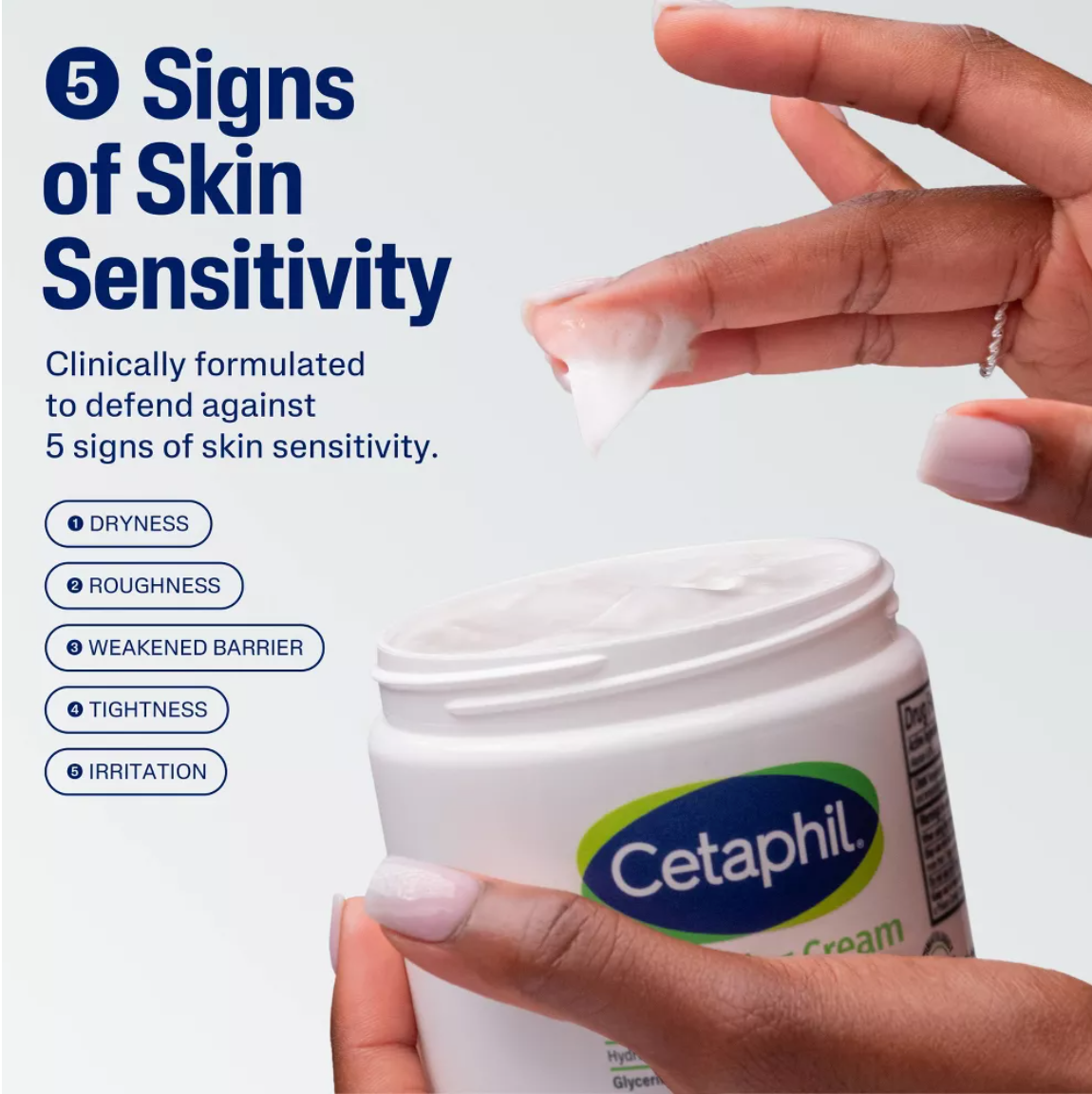 Exprimi Beauty Kenya CETAPHIL BODY MOISTURIZING CREAM FOR DRY TO VERY DRY SKIN 🌿✨

Instant Relief for Dry Skin – 48-Hour Hydration 💧

CETAPHIL Body Moisturizing Cream is a non-greasy, intense moisture cream designed for dry to very dry skin. Enriched with sweet almond oil and vitamin E, this cream hydrates and soothes sensitive skin, leaving it feeling soft and nourished all day long. The formula now features a blend of key ingredients like glycerin, vitamin B5 (panthenol), and vitamin B3 (niacinamide), w