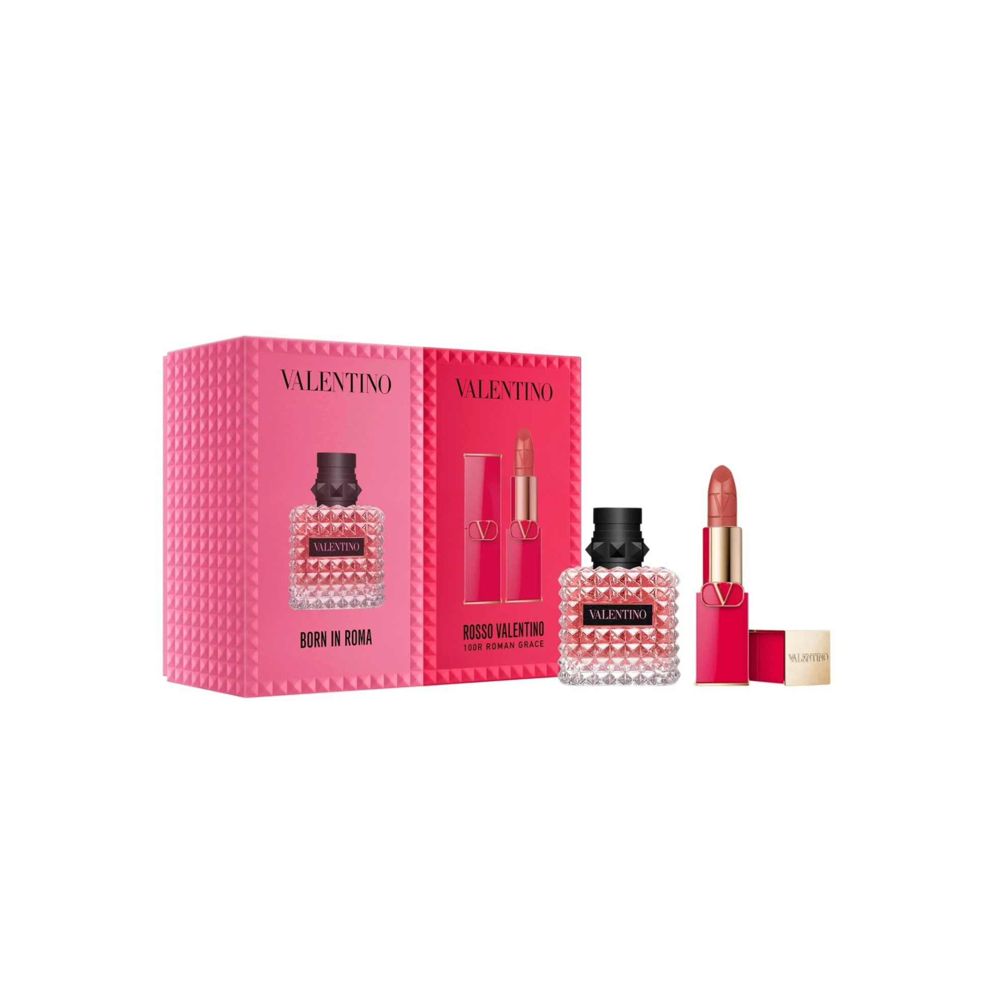 Valentino Mini Donna Born In Roma Perfume & Rosso Lipstick