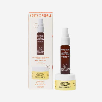 Youth to the People Youth To The People Youth Stacks Brighter Tomorrow Duo For Dullness Serum Mask Youth_To_The_People_Youth_Stacks_Brighter_Tomorrow_Duo_for_Dullness_EXprimi_Beauty_Kenya shop at Exprimi Beauty Kenya. Home of Skin care, Body care, Make-up, Fragrance & Beauty.