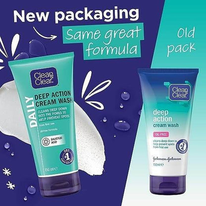 Clean & Clear Deep Action Cream Wash face wash ac_sx522__0-en-gb-Clean-_-Clear shop at Exprimi Beauty Kenya. Home of Skin care, Body care, Make-up, Fragrance & Beauty.