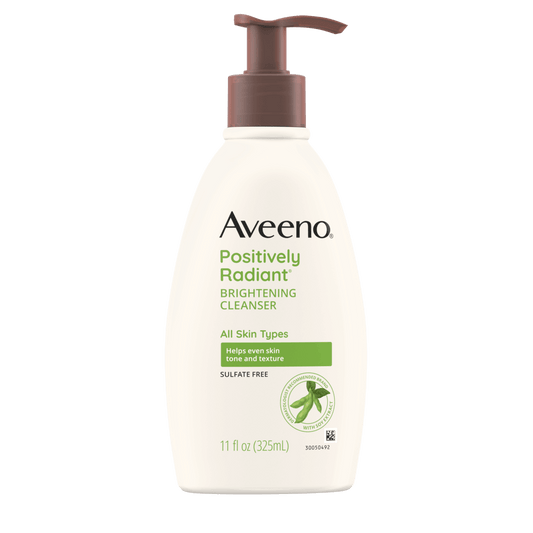 Aveeno Positively Radiant Brightening Facial Cleanser