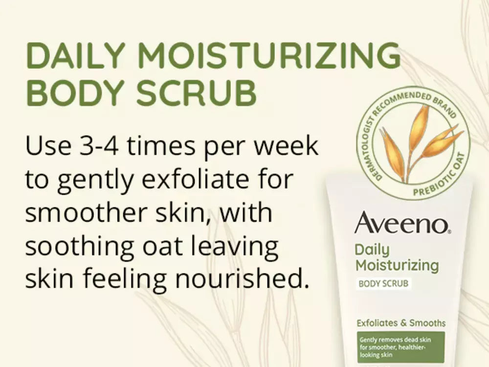 Aveeno Daily Moisturizing Exfoliating Body Scrub