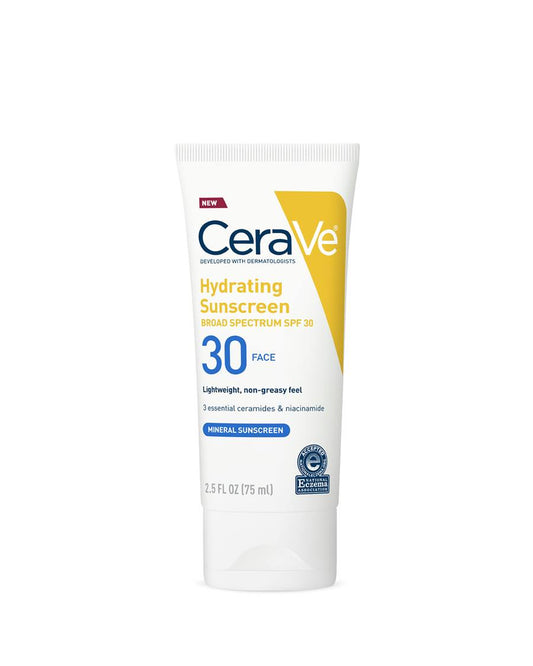 cerave Hydrating Mineral Sunscreen SPF 30 Face Lotion Sunscreen shop at Exprimi Beauty Kenya. Home of Skin care, Body care, Make-up, Fragrance & Beauty.
