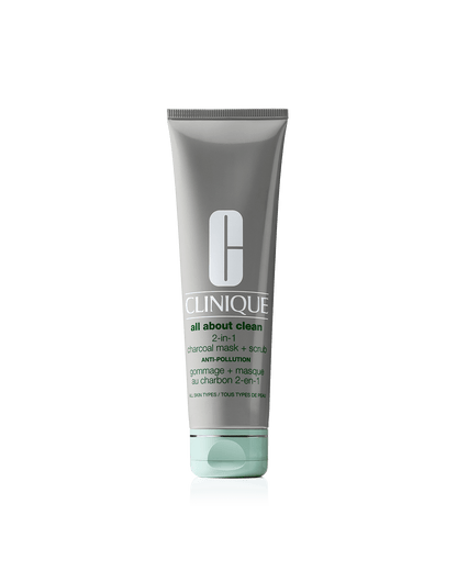 Clinique All About Clean™ 2-in-1 Charcoal Mask + Scrub Exfoliators cl_sku_KYNW01_1200x1500_0_c4bc4e5a-1fc4-4d0a-86bc-0fc3bb95b30e shop at Exprimi Beauty Kenya. Home of Skin care, Body care, Make-up, Fragrance & Beauty.