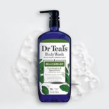 Dr. Teal's Dr. Teal's Pure Epsom Salt and Essential Oils Body Wash , 710ml Eucalyptus Spearmint Beauty download_15 Eucalyptus Spearmint shop at Exprimi Beauty Kenya. Home of Skin care, Body care, Make-up, Fragrance & Beauty.