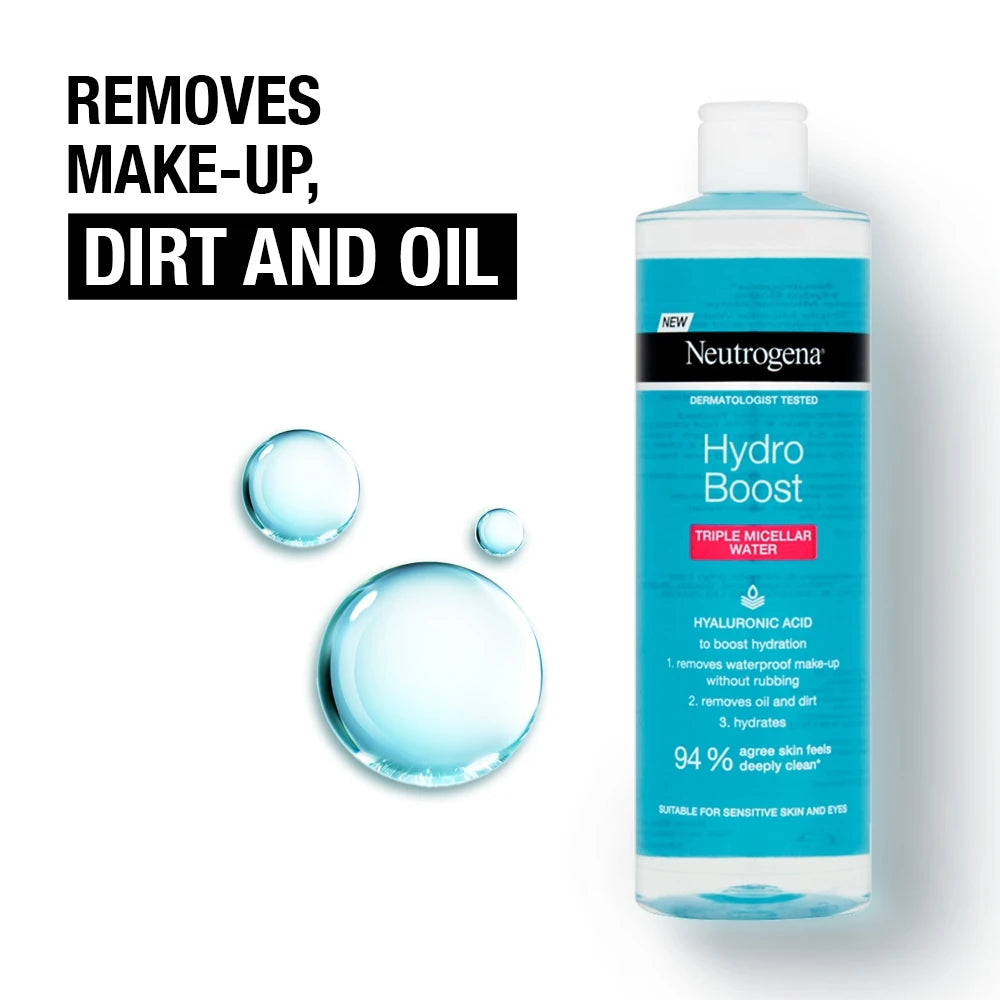 Neutrogena NEUTROGENA® Hydro Boost Triple Micellar Water hydro_boost_02 shop at Exprimi Beauty Kenya. Home of Skin care, Body care, Make-up, Fragrance & Beauty.