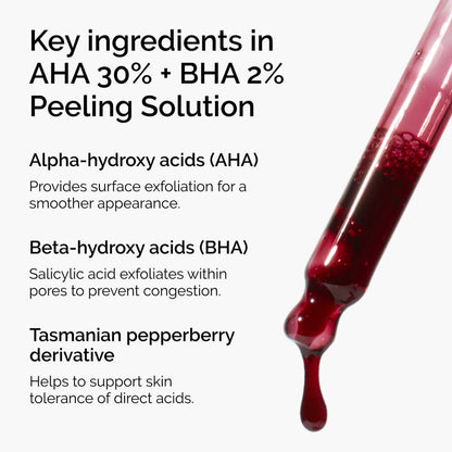 The Ordinary AHA 30% + BHA 2% Peeling Solution, Advanced Exfoliating Peel for Brighter Skin Exfoliators ord-aha-bha-peeling-solution-ingredients-graphic shop at Exprimi Beauty Kenya. Home of Skin care, Body care, Make-up, Fragrance & Beauty.