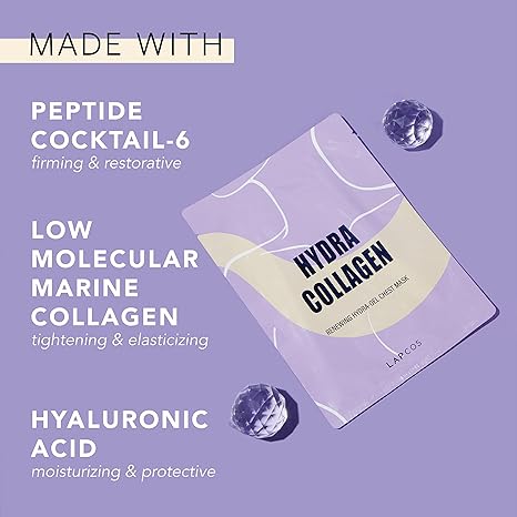 Lapcos Hdyra Collagen Chest Mask, Renewing Hydra-gel Chesk Mask with Hyaluronic Acid & Collagen Mask pcos_Hdyra_Collagen_Chest_Mask_Renewing_Hydra-gel_Chesk_Mask_with_Hyaluronic_Acid_Collagen_to_Tighten_and_Firm_Skin_Improve_Tone_Reduce_Fine_Lines_Wrinkles_Mask_EXprimi_beauty_Kenya shop at Exprimi Beauty Kenya. Home of Skin care, Body care, Make-up, Fragrance & Beauty.