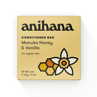 Manuka Honey and Vanilla Conditioner Bar anihana