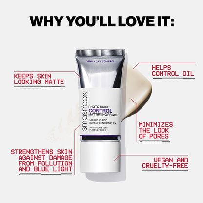 Smashbox Smashbox Photo Finish Control Mattifying Primer with Salicylic Acid Photo Finish Primer sb_prod_101365_840x840_1 shop at Exprimi Beauty Kenya. Home of Skin care, Body care, Make-up, Fragrance & Beauty.