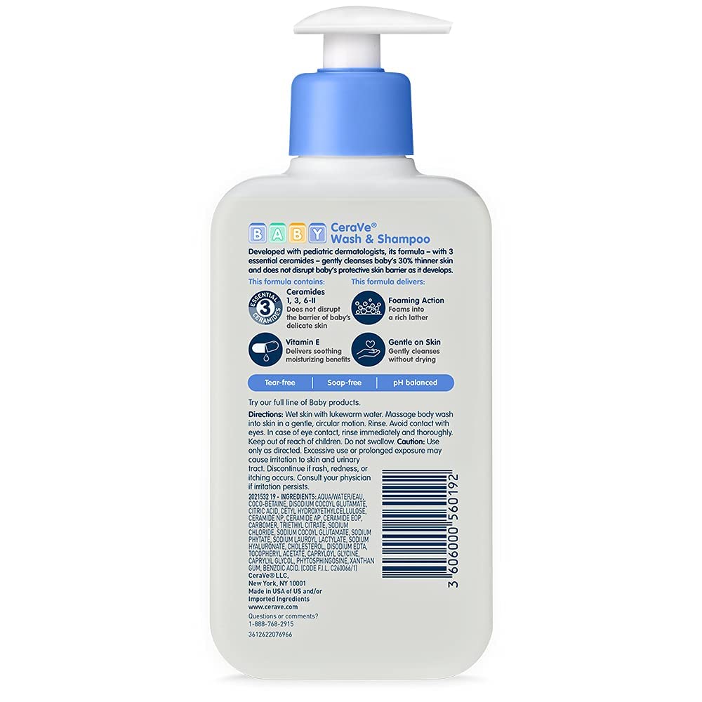 Baby Wash & Shampoo - EXprimi Skincare Kenya - CeraVe Beauty - CeraVe - EXprimi Skincare Kenya.