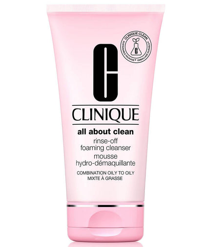 Clinique Clinique Rinse Off Foaming Cleanser Mousse 5oz 150 ml Dry, Combination to Oily Cleanser shop at Exprimi Beauty Kenya. Home of Skin care, Body care, Make-up, Fragrance & Beauty.