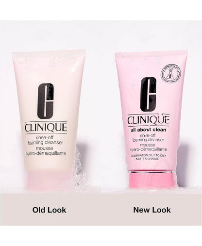 Clinique Clinique Rinse Off Foaming Cleanser Mousse 5oz 150 ml Dry, Combination to Oily Cleanser shop at Exprimi Beauty Kenya. Home of Skin care, Body care, Make-up, Fragrance & Beauty.
