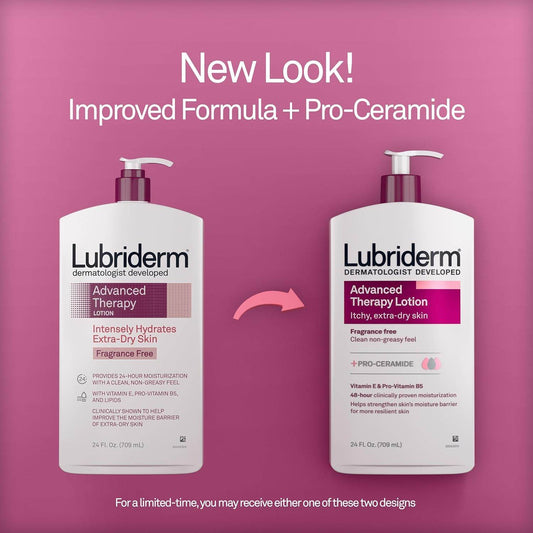 Lubriderm Advanced Therapy Moisturizing Lotion with Vitamins E and Pro-Vitamin B5 for Extra Dry Skin Beauty Lubriderm-AdvancedTherapyMoisturizingLotionwithVitaminsEandB5forExtraDrySkin-LubridermAdvancedTherapyMoisturizingLotionwithVitaminsEandB5forExtraDrySkinEXprimiSkincareKenya-Beauty-EXprimiSkincareKenya-339472003 shop at Exprimi Beauty Kenya. Home of Skin care, Body care, Make-up, Fragrance & Beauty.