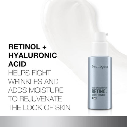 Neutrogena Rapid Wrinkle Repair Retinol Night Face Moisturizer with Retinol & Hyaluronic Acid. Beauty Rapid-Wrinkle-Repair-Retinol-Night-Face-Moisturizer-with-Retinol-Hyaluronic-Acid-EXprimi-Skincare-Kenya-3601 shop at Exprimi Beauty Kenya. Home of Skin care, Body care, Make-up, Fragrance & Beauty.
