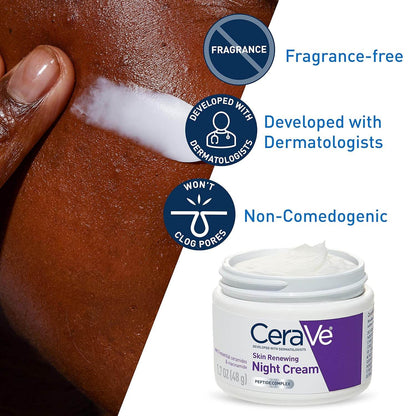 CeraVe Skin Renewing Night Cream Skin Care Skin-Renewing-Night-Cream-Niacinamide-Peptide-Complex-and-Hyaluronic-Acid-Moisturizer-for-Face-EXprimi-Skincare-Kenya-9949 shop at Exprimi Beauty Kenya. Home of Skin care, Body care, Make-up, Fragrance & Beauty.